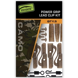 Fox Edges Camo Power Grip Lead Clip Kit